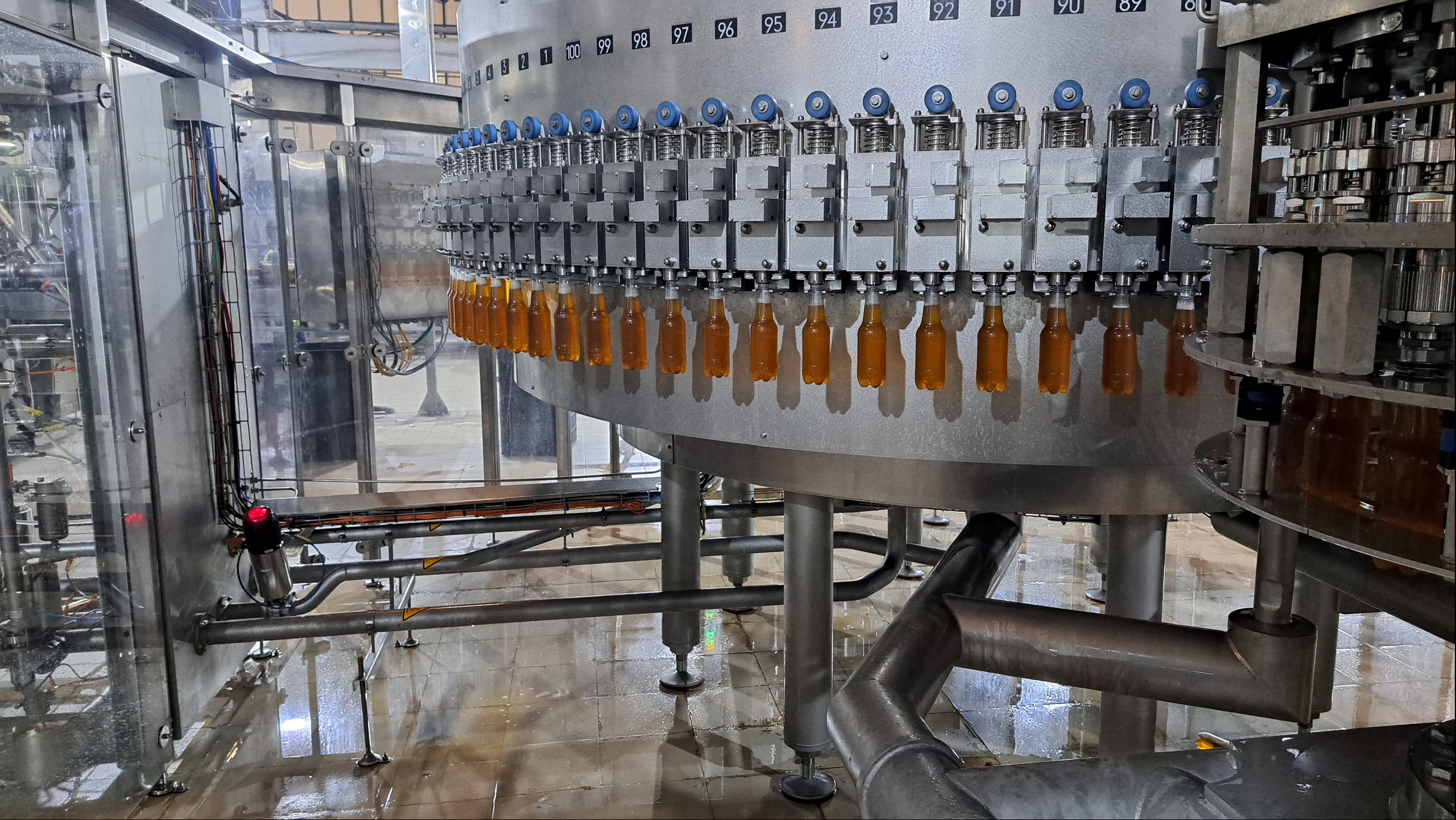 PET bottling line commissioning project